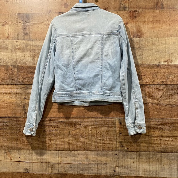 Old Navy Jean Jacket Size Large 10/12 - Picture 2 of 3